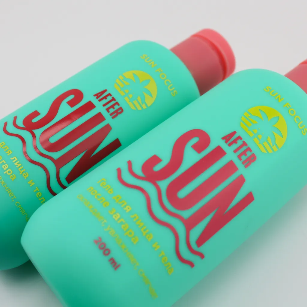 Silk-screen printing on bottles